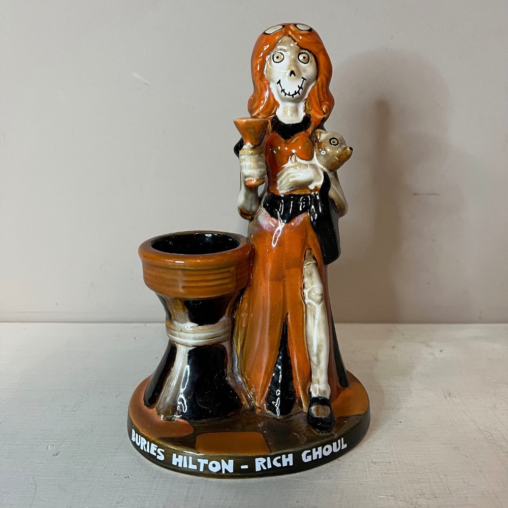 New Yankee Candle Holder Halloween BURIES HILTON RICH GHOUL Boney Bunch